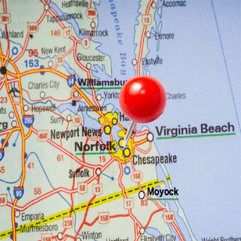 Hampton Roads Virginia Map