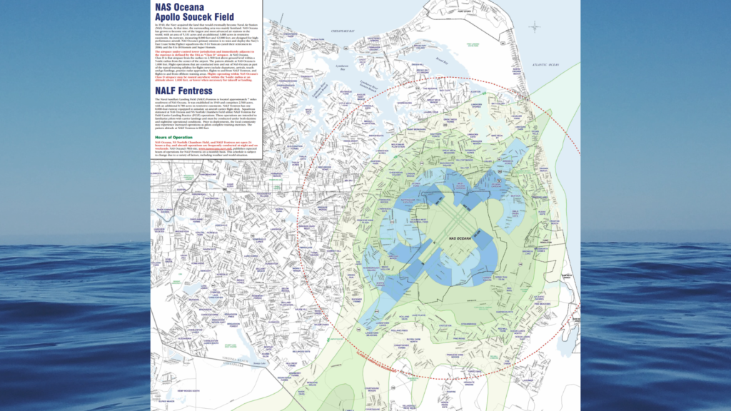 Oceana AICUZ Map
