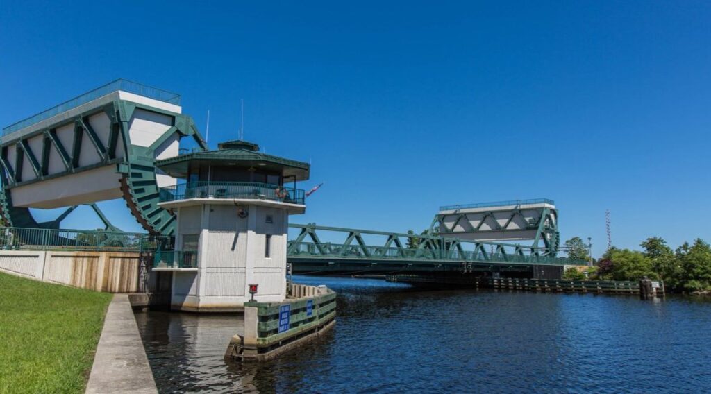 Great Bridge Locks Bridge in Chesapeake