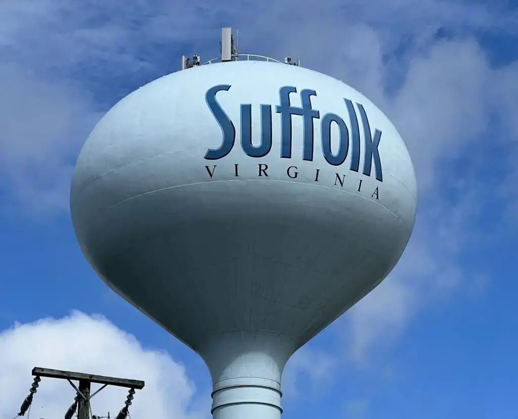 Suffolk Virginia Water Tower