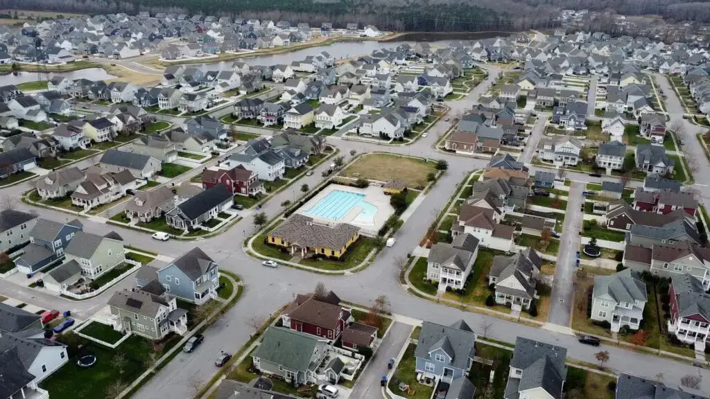 Culpepper Landing Neighborhood in Chesapeake Virginia