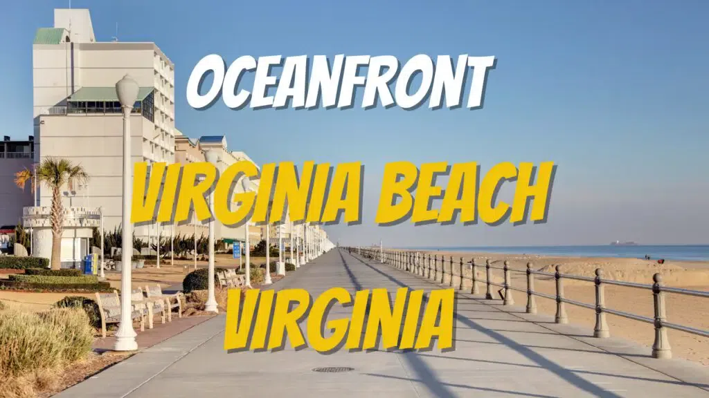Oceanfront Area of Virginia Beach Virginia