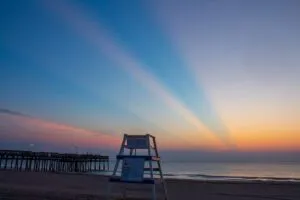 Sunrise at Sandbridge Beach