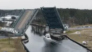 Chesapeake Virginia Great Bridge Locks Bridge