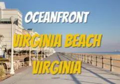 Oceanfront Area of Virginia Beach Virginia